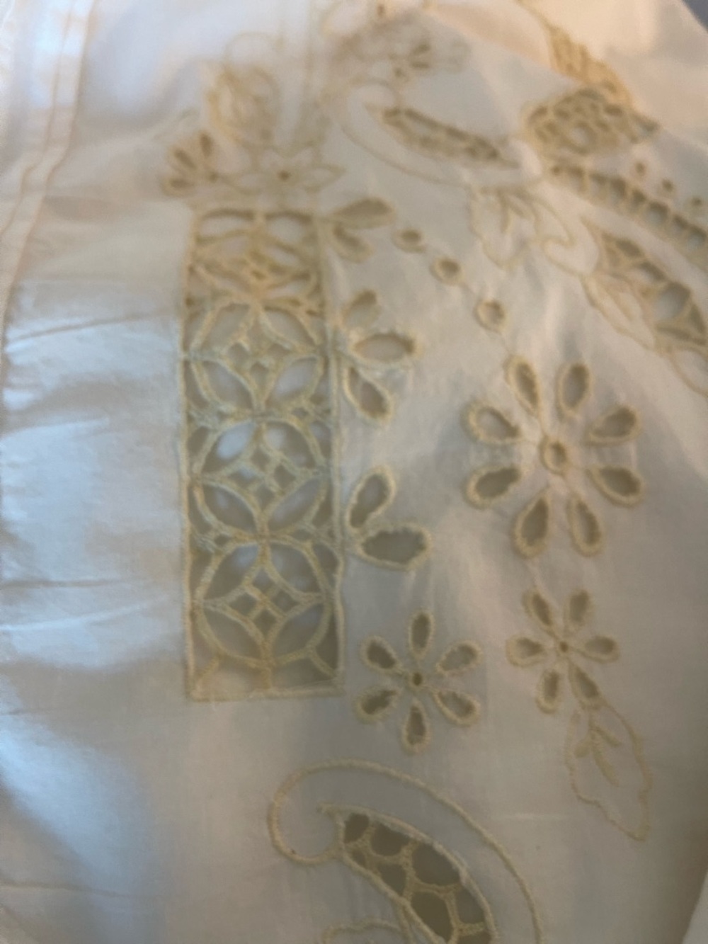 Lucky Brand Festival Embroidered Shift Mini Dress size L - Picture 7 of 11
